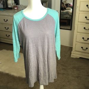 Enza 3/4 length sleeve tee shirt top